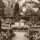 Queen Maud's own photograph of the the garden (Photo: The Royal Court Photo Archive)